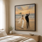 Custom Portrait Canvas From Photo Aura Canvas