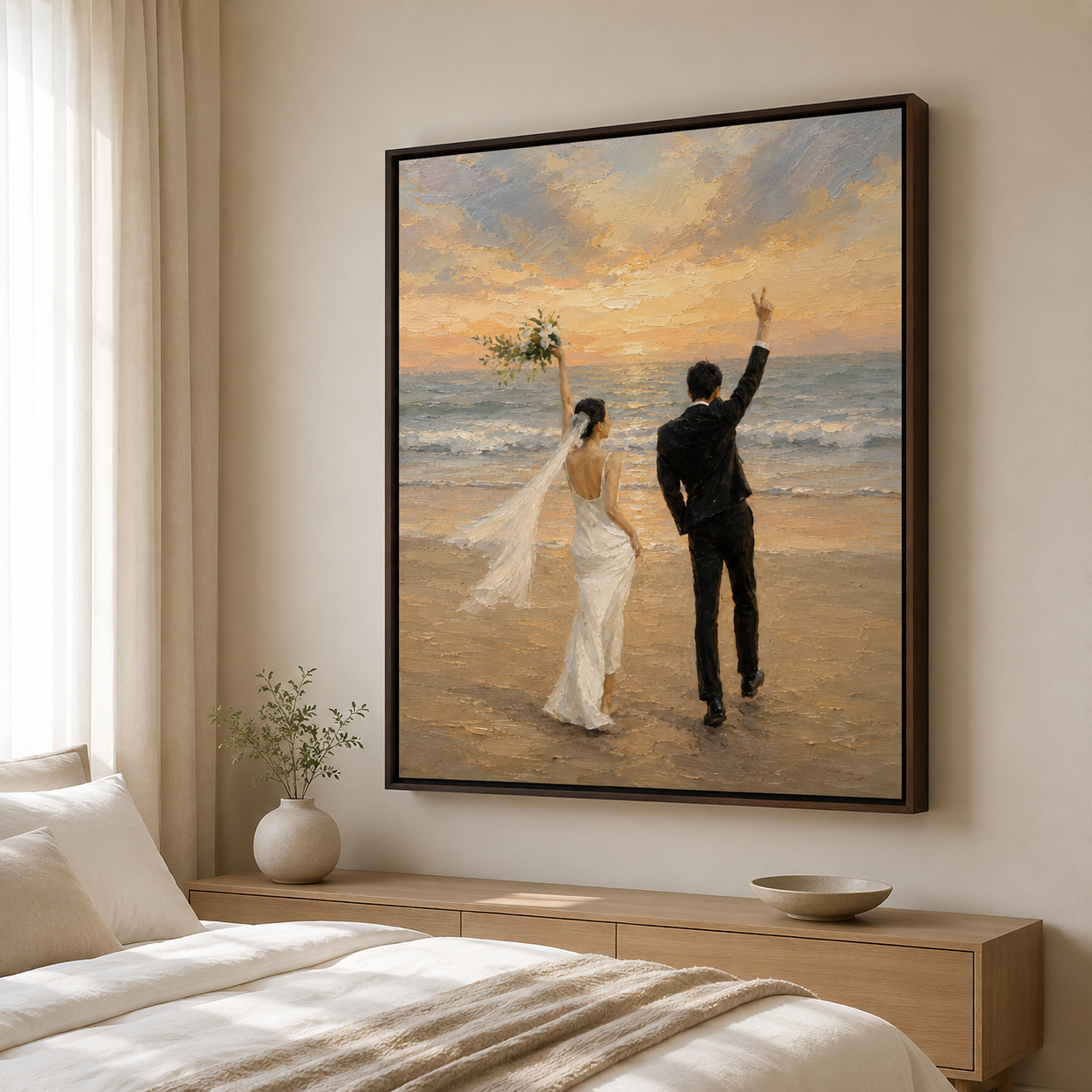 Custom Portrait Canvas From Photo Aura Canvas