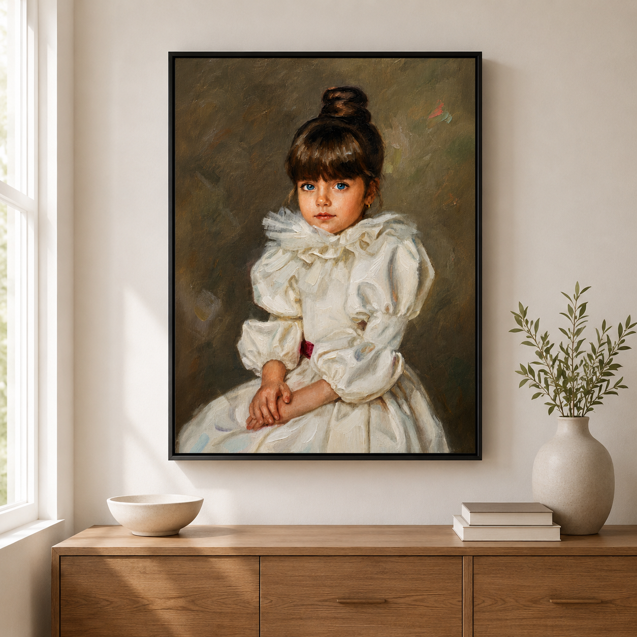 Custom Portrait Canvas From Photo Aura Canvas