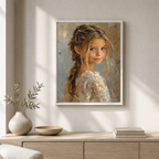 Custom Memory Portrait Canvas Aura Canvas