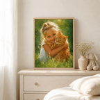 Custom Memory Portrait Canvas Aura Canvas