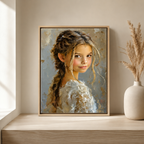 Custom Memory Portrait Canvas Aura Canvas