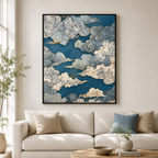 Dreamy Cloud Canvas Wall Art Aura Canvas