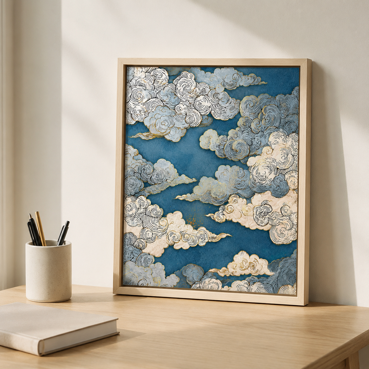 Dreamy Cloud Canvas Wall Art Aura Canvas