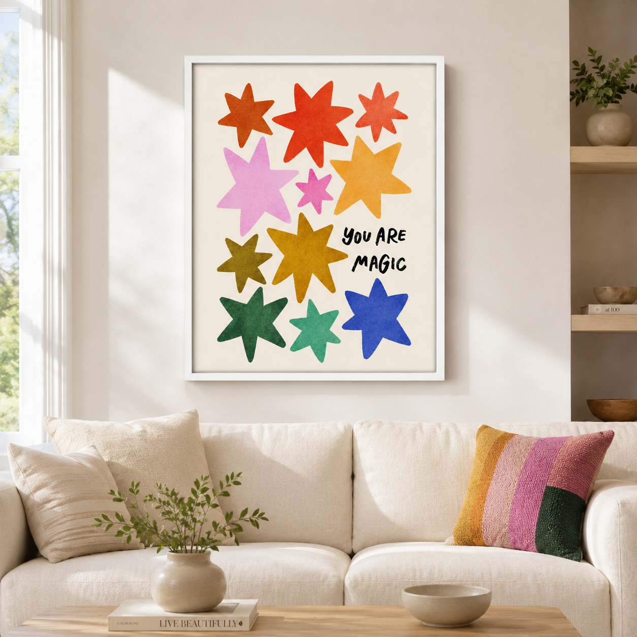 You Are Magic Canvas Wall Art Aura Canvas