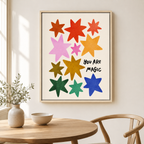 You Are Magic Canvas Wall Art Aura Canvas