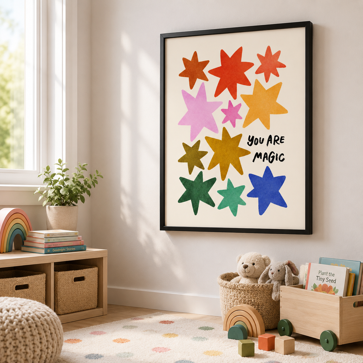 You Are Magic Canvas Wall Art Aura Canvas