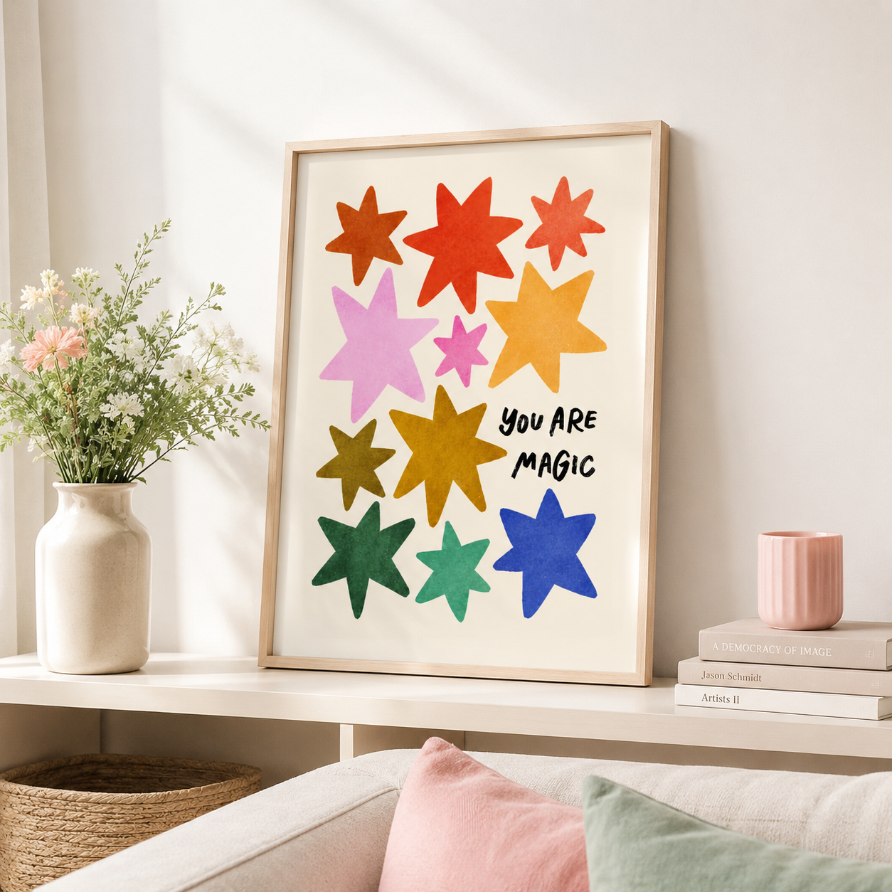 You Are Magic Canvas Wall Art Aura Canvas