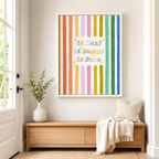 Be Silly Be Honest Be Kind Canvas Wall Art Aura Canvas