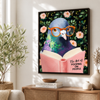Funny Pigeon Canvas Wall Art Aura Canvas