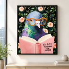 Funny Pigeon Canvas Wall Art Aura Canvas
