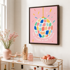 This Kitchen Is For Dancing Canvas Wall Art Aura Canvas