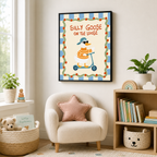 Silly Goose On The Loose Canvas Wall Art Aura Canvas