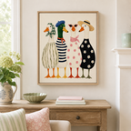Stylish Geese Canvas Wall Art Aura Canvas