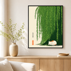Willow Cat Canvas Wall Art Aura Canvas