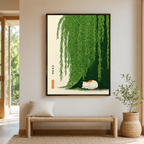 Willow Cat Canvas Wall Art Aura Canvas