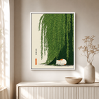 Willow Cat Canvas Wall Art Aura Canvas
