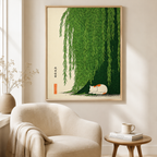 Willow Cat Canvas Wall Art Aura Canvas