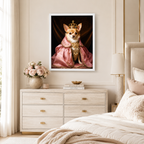 Custom Cowboy Pet Portrait Canvas (Copy) Aura Canvas