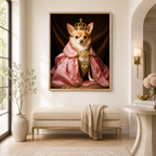 Custom Cowboy Pet Portrait Canvas (Copy) Aura Canvas
