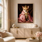 Custom Cowboy Pet Portrait Canvas (Copy) Aura Canvas