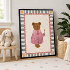 Magic Teddy Bear Canvas Wall Art Aura Canvas