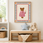 Magic Teddy Bear Canvas Wall Art Aura Canvas