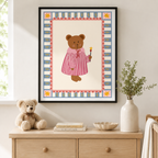 Magic Teddy Bear Canvas Wall Art Aura Canvas