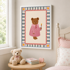 Magic Teddy Bear Canvas Wall Art Aura Canvas