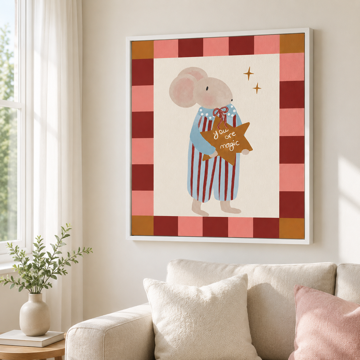 You Are Magic Mouse Canvas Wall Art Aura Canvas
