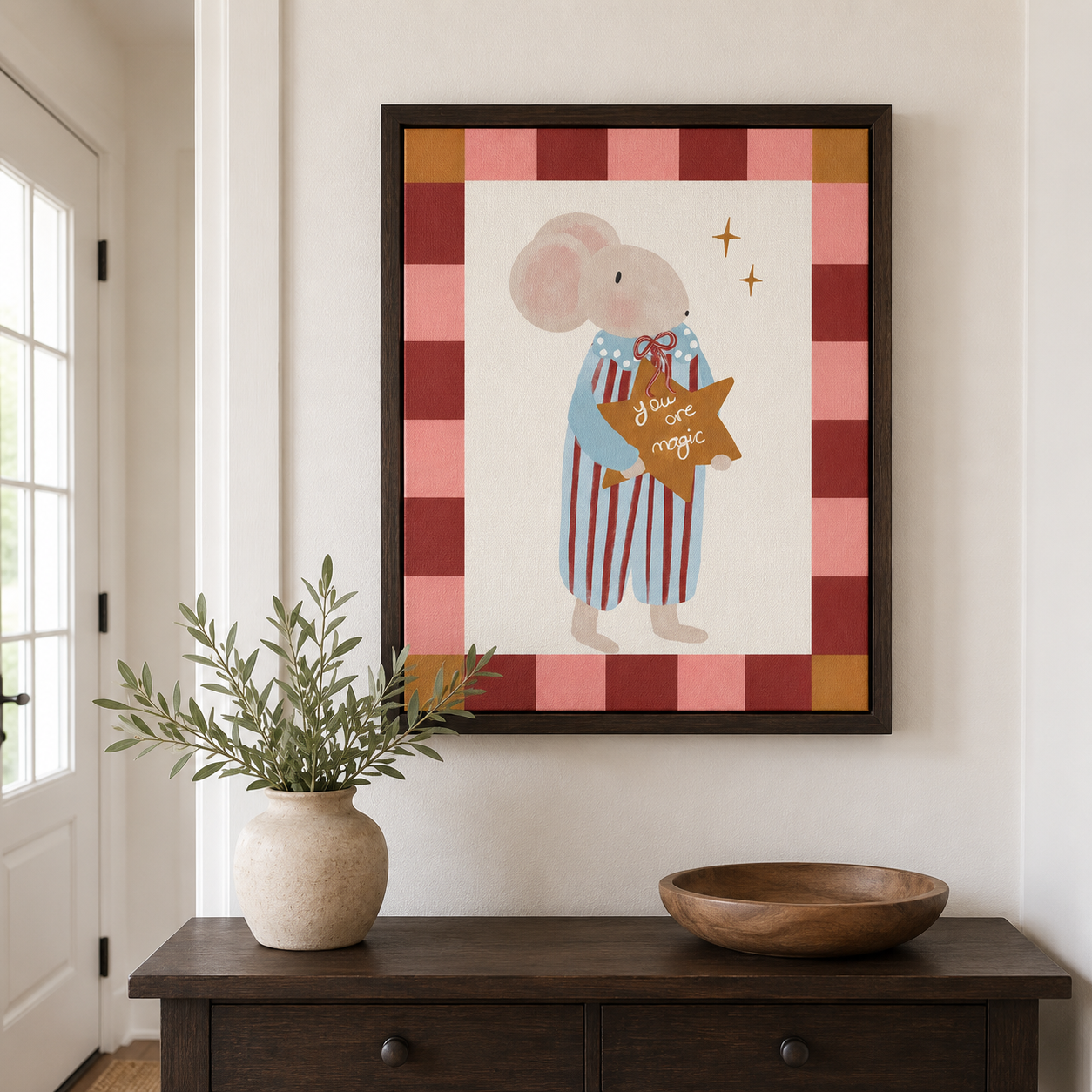 You Are Magic Mouse Canvas Wall Art Aura Canvas
