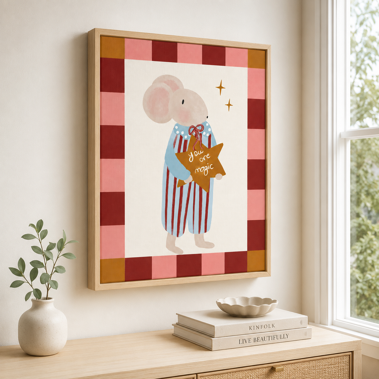 You Are Magic Mouse Canvas Wall Art Aura Canvas