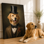 Custom Princess Pet Portrait Canvas (Copy) Aura Canvas