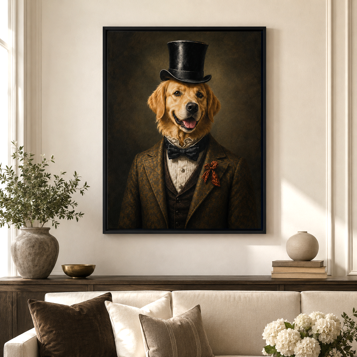 Custom Princess Pet Portrait Canvas (Copy) Aura Canvas