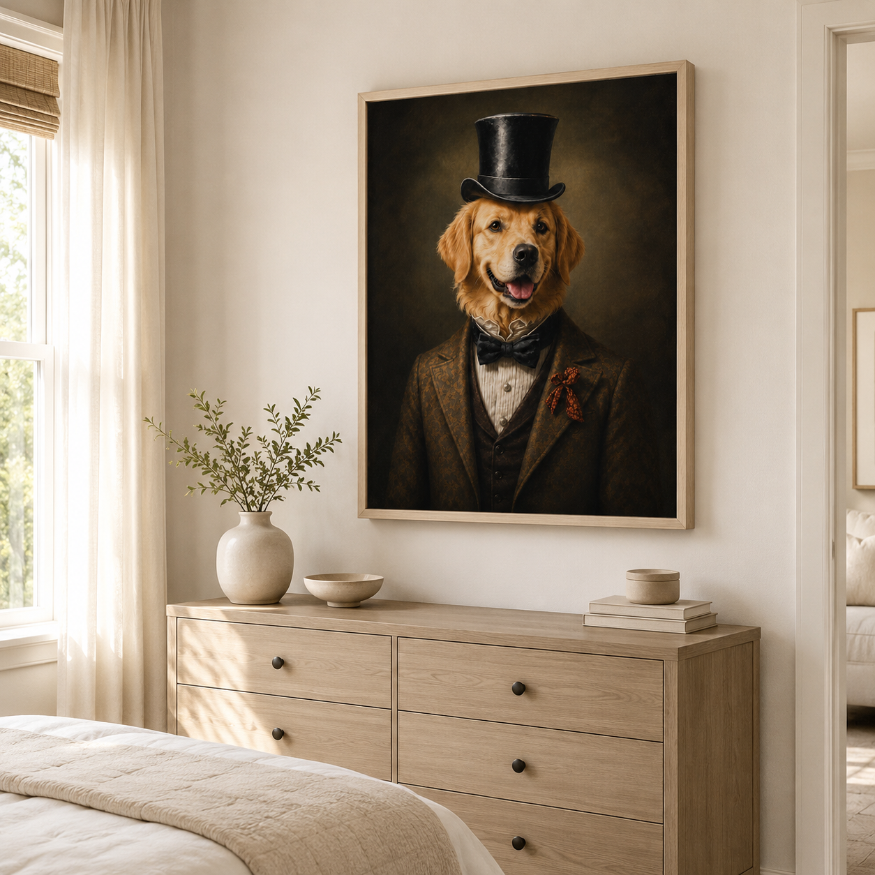 Custom Princess Pet Portrait Canvas (Copy) Aura Canvas