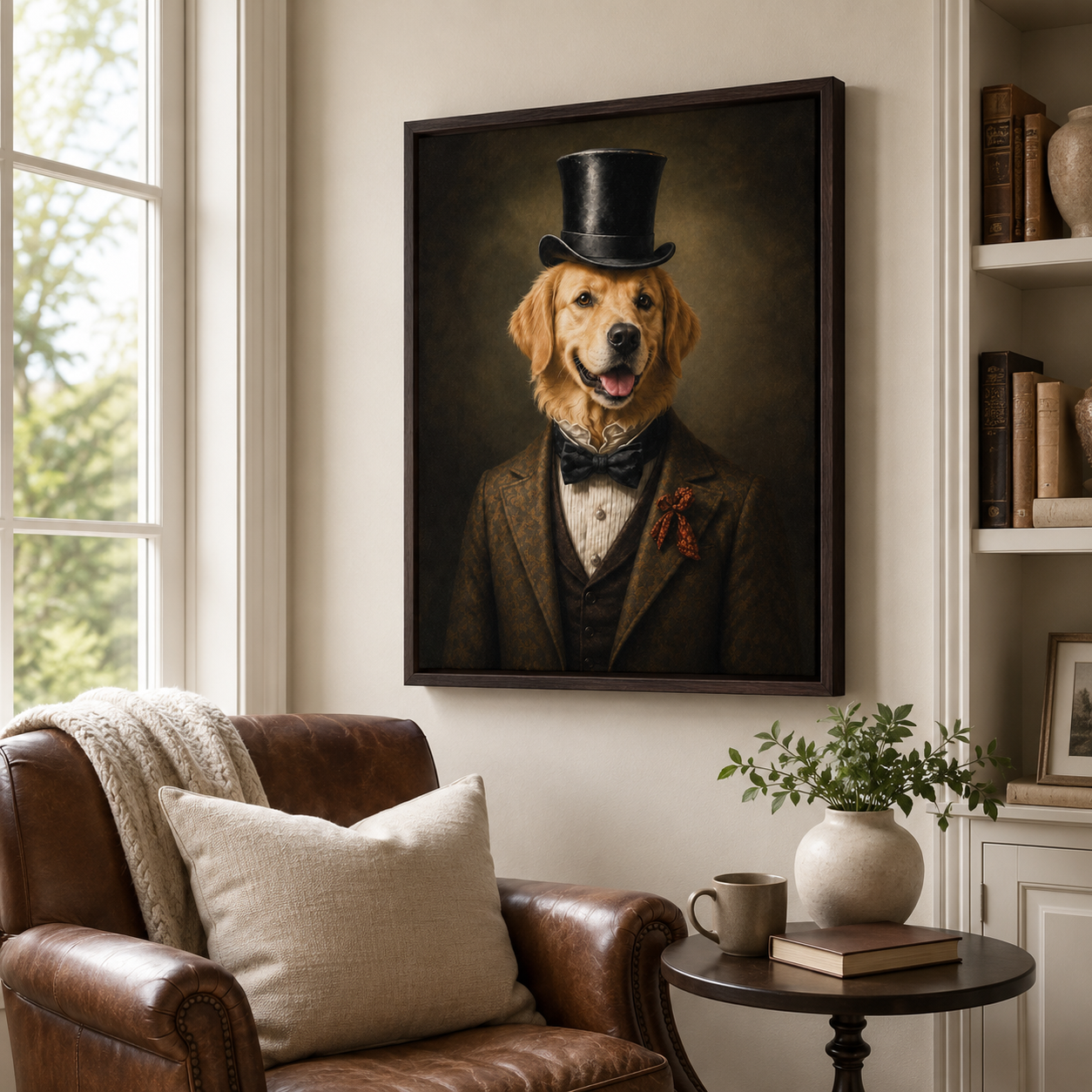 Custom Princess Pet Portrait Canvas (Copy) Aura Canvas