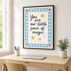 Little Piece of Magic Canvas Wall Art Aura Canvas