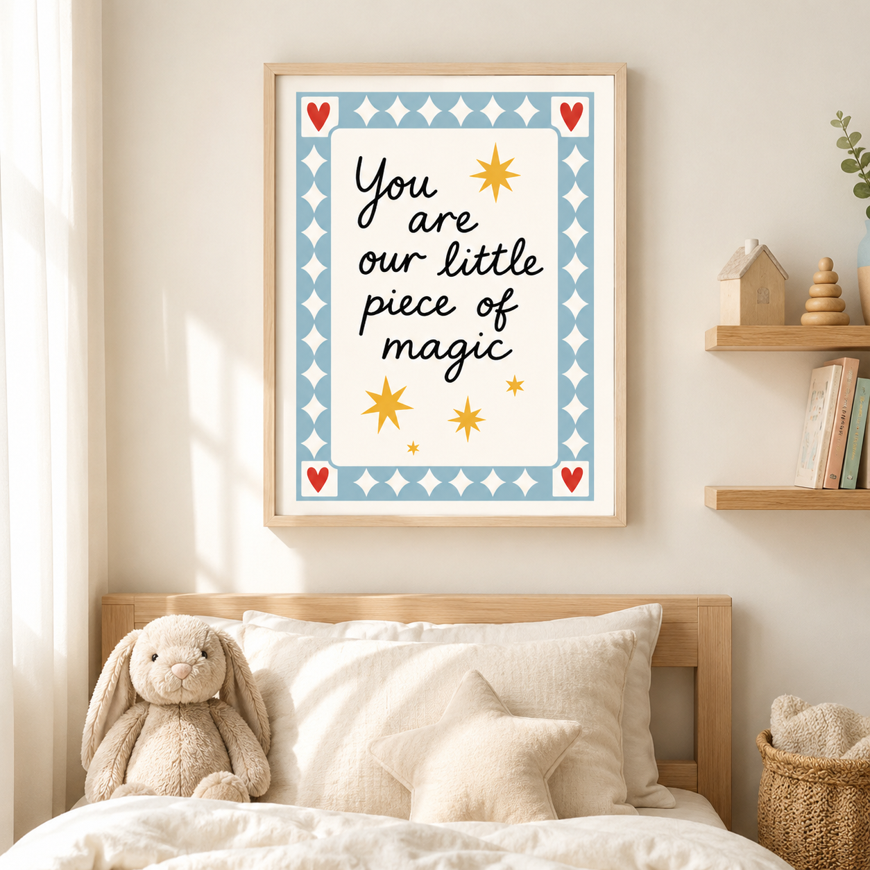 Little Piece of Magic Canvas Wall Art Aura Canvas