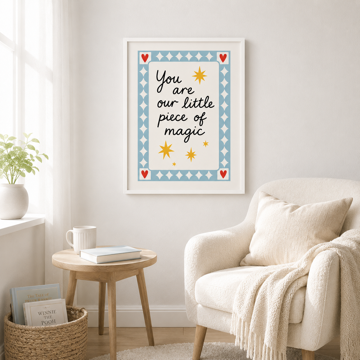 Little Piece of Magic Canvas Wall Art Aura Canvas