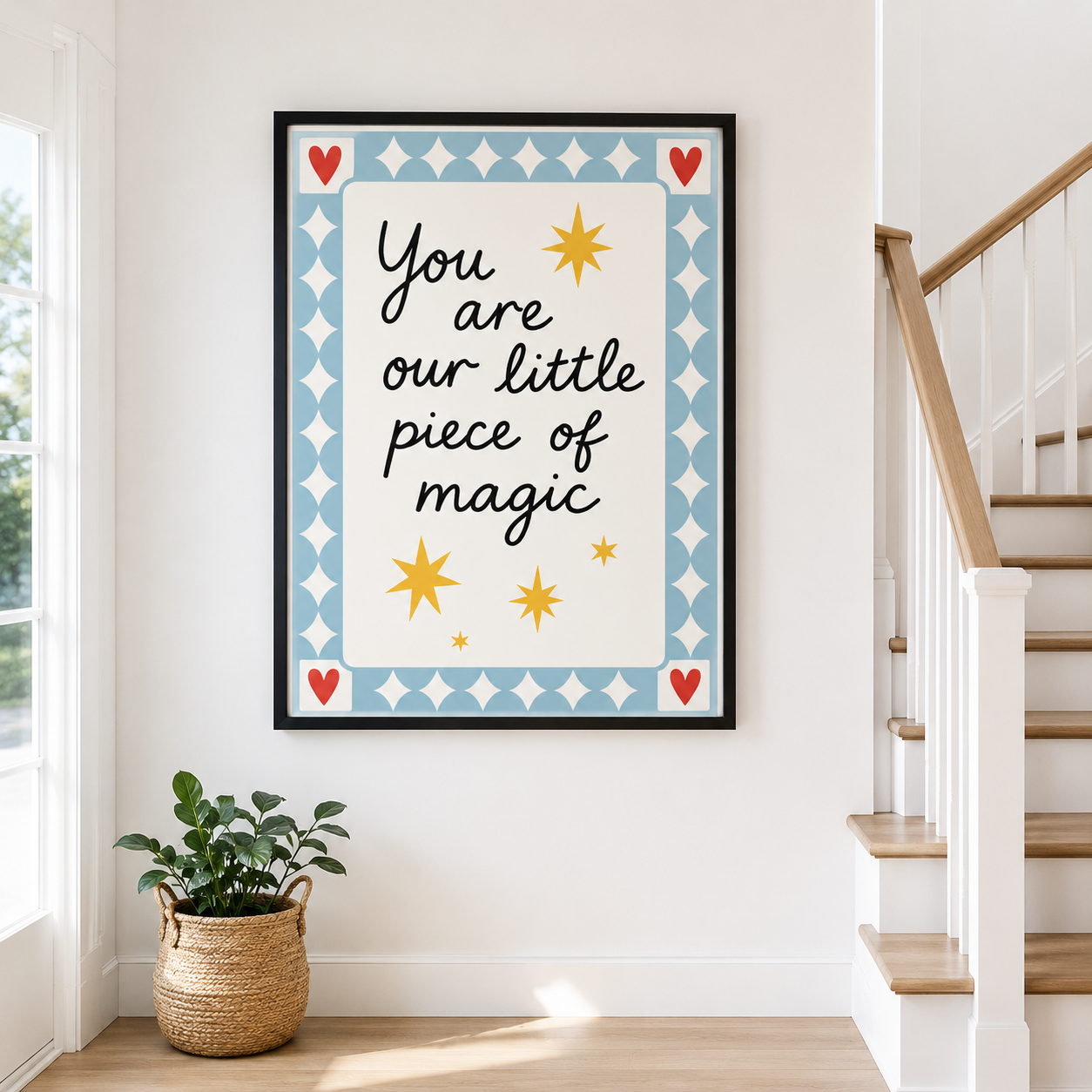 Little Piece of Magic Canvas Wall Art Aura Canvas