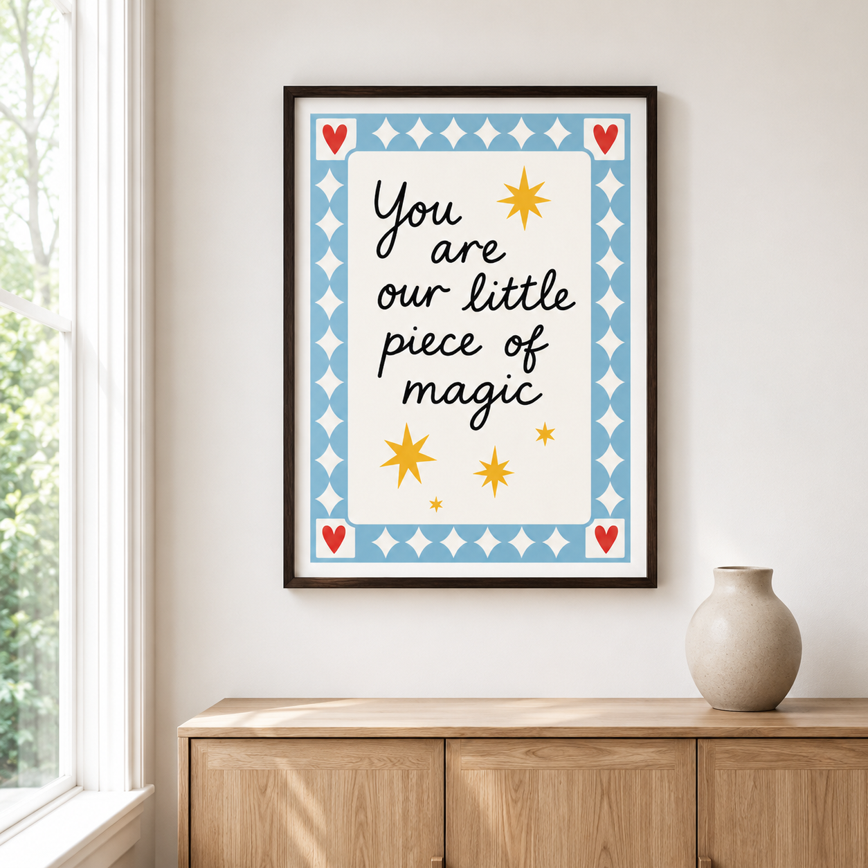 Little Piece of Magic Canvas Wall Art Aura Canvas