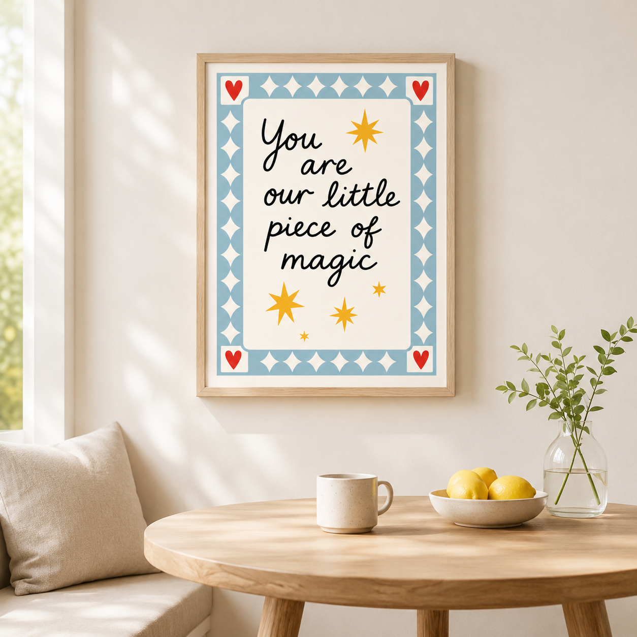 Little Piece of Magic Canvas Wall Art Aura Canvas