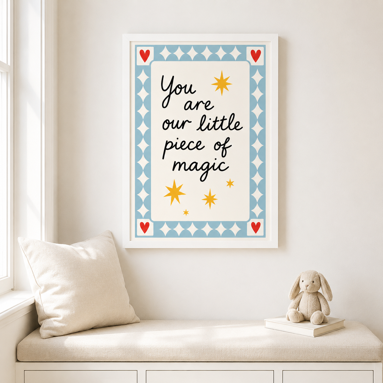 Little Piece of Magic Canvas Wall Art Aura Canvas
