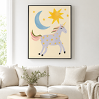 Magical Unicorn Canvas Wall Art Aura Canvas