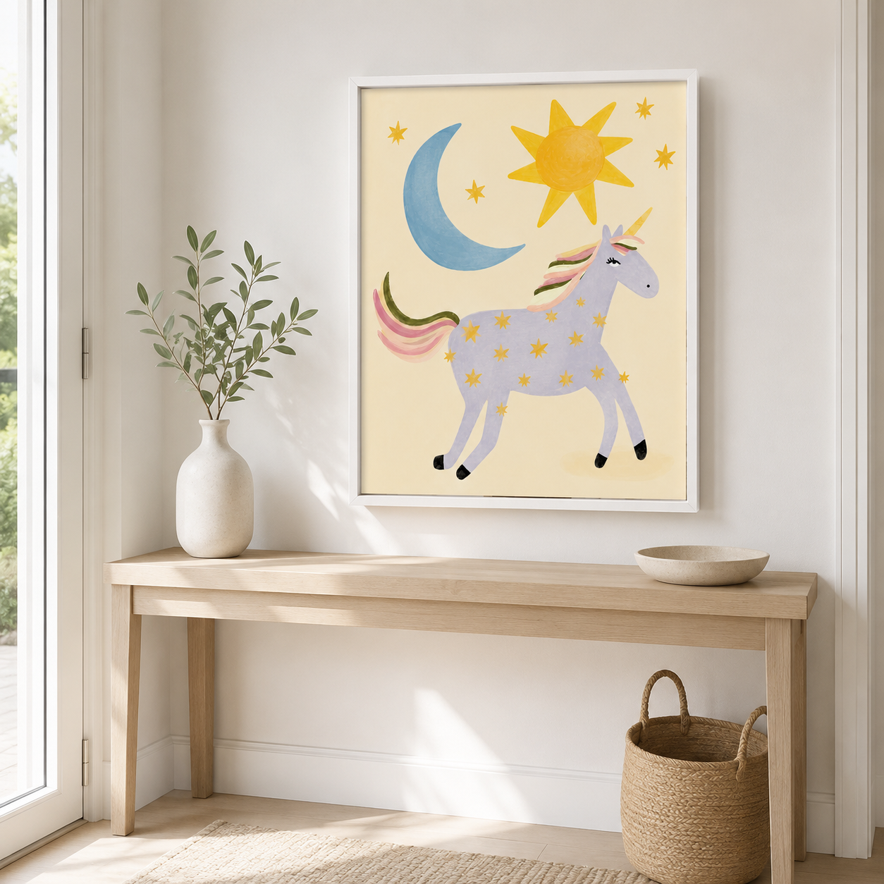Magical Unicorn Canvas Wall Art Aura Canvas