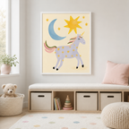 Magical Unicorn Canvas Wall Art Aura Canvas