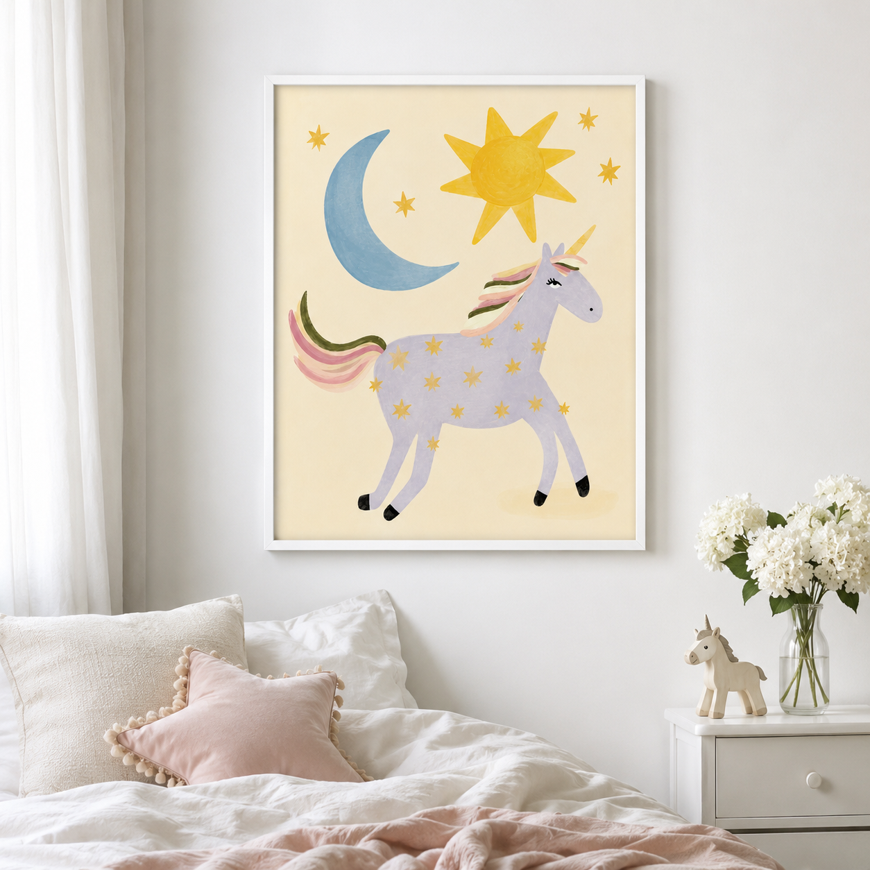 Magical Unicorn Canvas Wall Art Aura Canvas