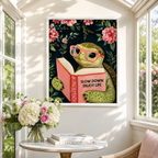 Slow Down Turtle Canvas Wall Art Aura Canvas