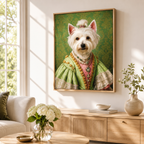 Custom Duchess Pet Portrait Canvas Aura Canvas