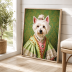 Custom Duchess Pet Portrait Canvas Aura Canvas